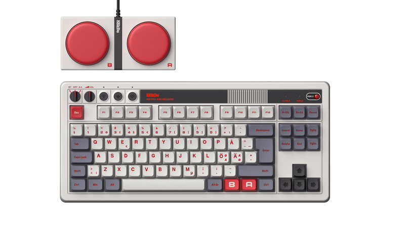 Product Image for 8BitDo Mechanical Keyboard - Nordic Ed.