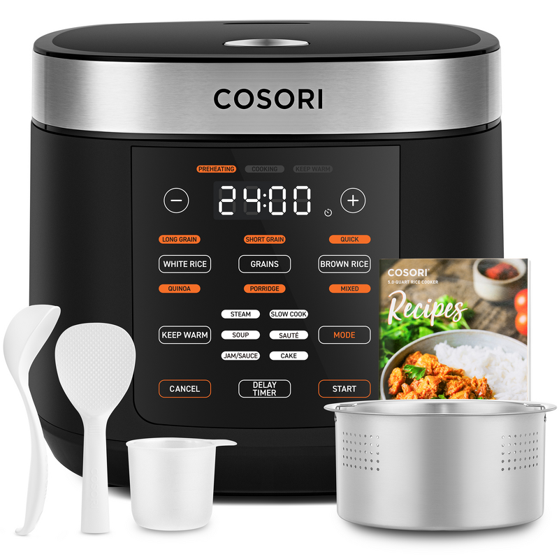 Product Image for Cosori Multicooker 5L - Svart