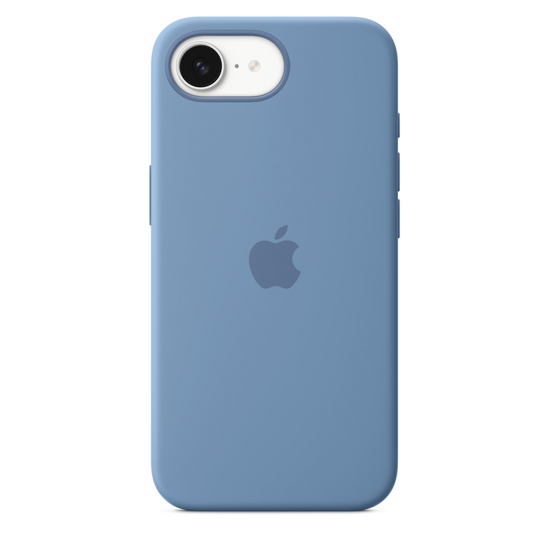 Product Image for Apple iPhone 16e Silicone Case - Winter Blue