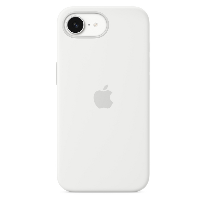 Product Image for Apple iPhone 16e Silicone Case - White