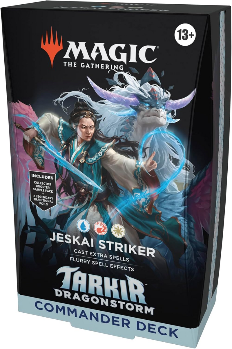 Product Image for Magic the Gathering: Tarkir Dragonstorm Jeskai Striker Commander Deck