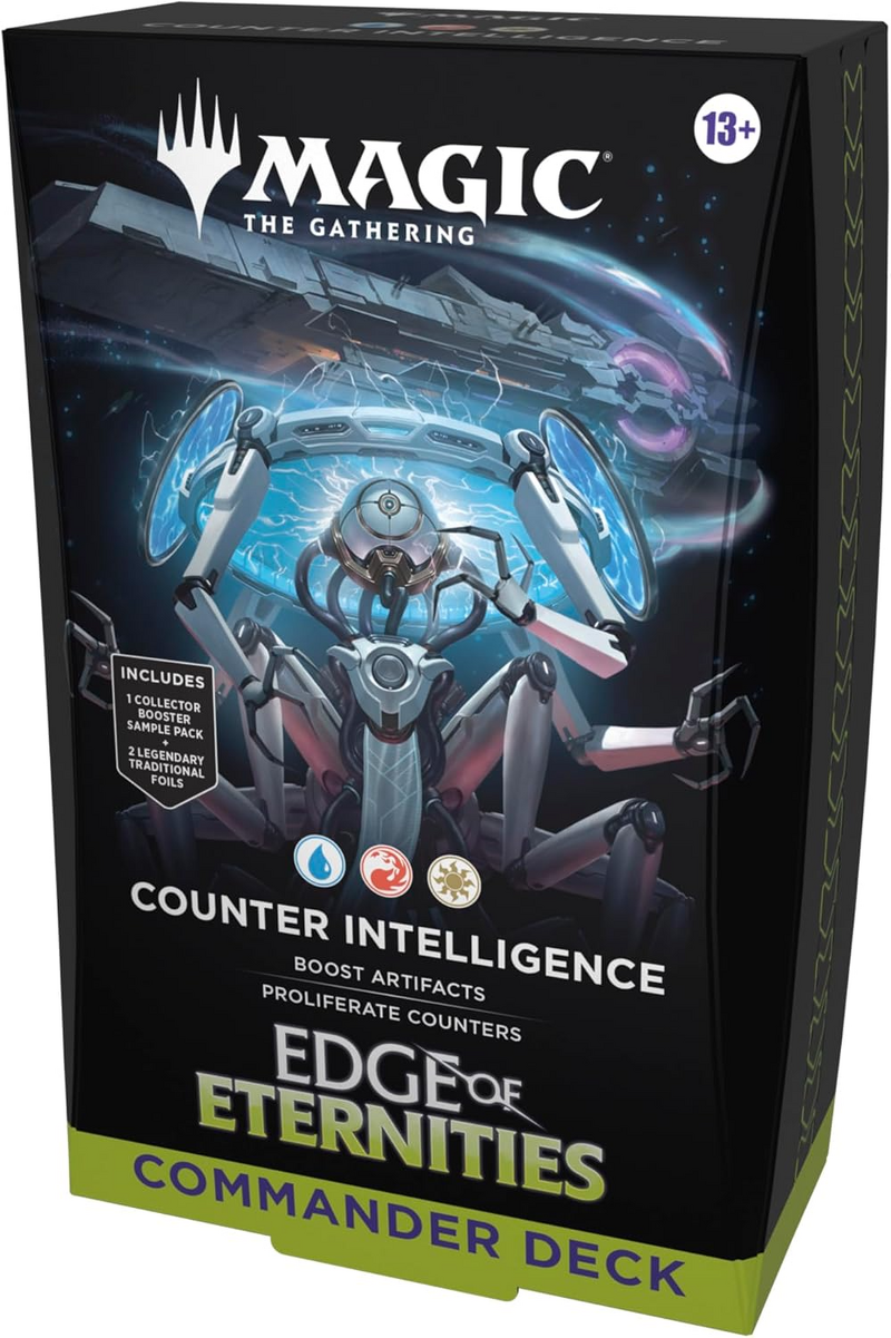 Product Image for Magic the Gathering: Edge of Eternities Counter Intelligence Commander Deck