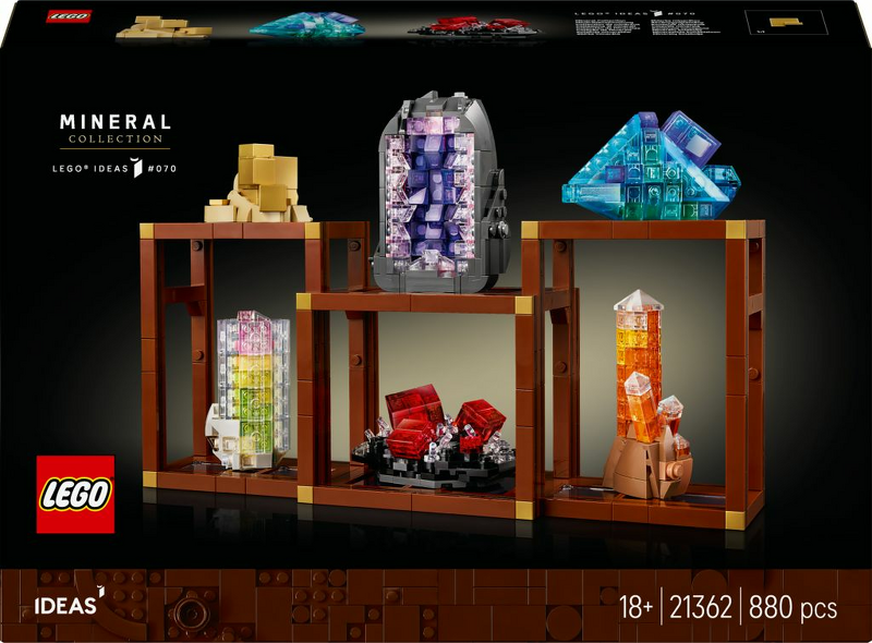 Product Image for LEGO Ideas Mineralsamling 21362