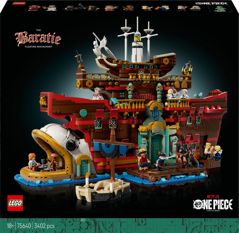 Product Image for LEGO ONE PIECE Den flytande restaurangen Baratie 75640