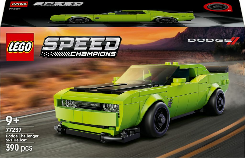 Product Image for LEGO Speed Champions Dodge Challenger SRT Hellcat sportbil 77237