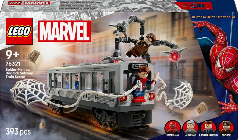 Product Image for LEGO Super Heroes Spider-Man mot Doc Ock: tunnelbanescenen 76321