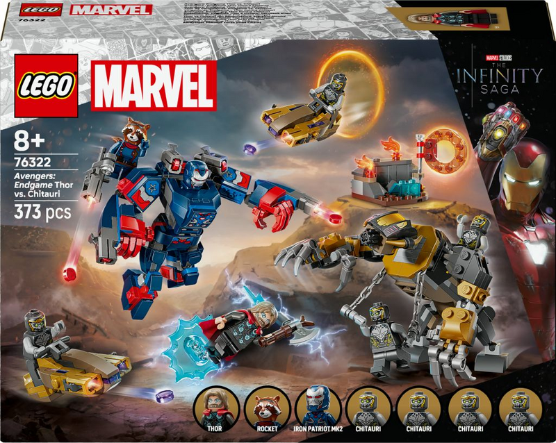Product Image for LEGO Super Heroes Avengers: Endgame Thor mot Chitauri 76322