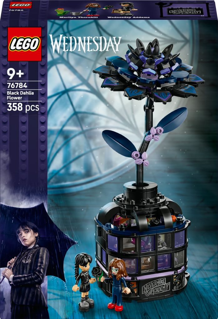 Product Image for LEGO Wednesday Svart dahlia 76784