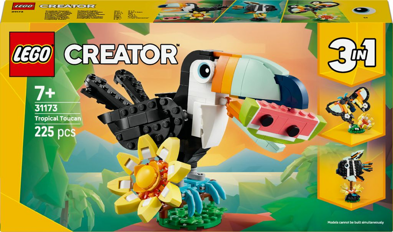 Product Image for LEGO Creator Vilda djur: Tropisk tukan 31173