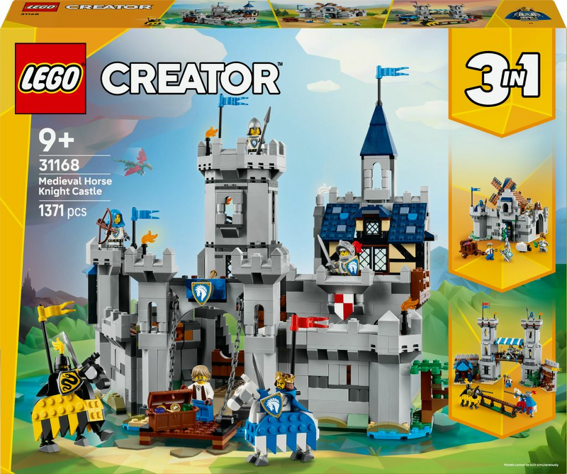 Product Image for LEGO Creator Hästriddarnas medeltida slott 31168