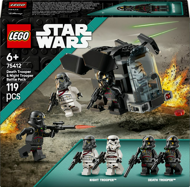 Product Image for LEGO Star Wars Death Trooper & Night Trooper Battle Pack 75412