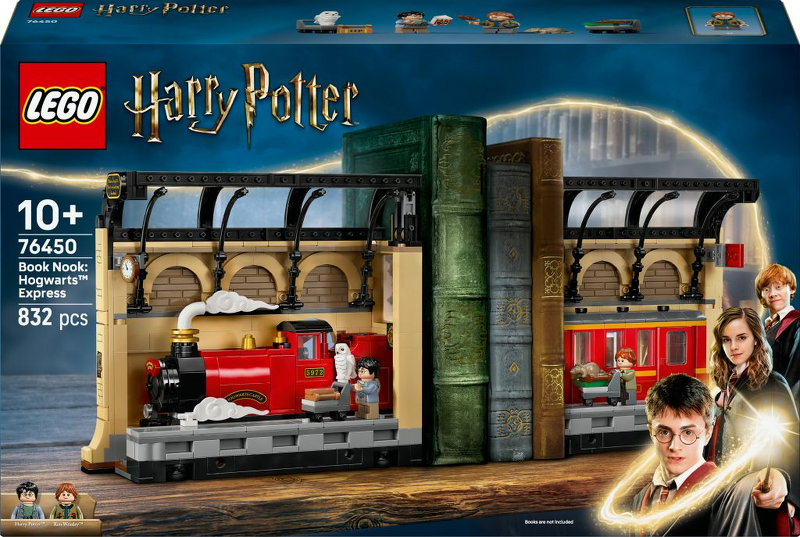 Product Image for LEGO Harry Potter Bokstöd: Hogwartsexpressen 76450