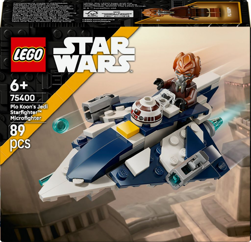 Product Image for LEGO Star Wars Plo Koon's Jedi Starfighter Microfighter 75400