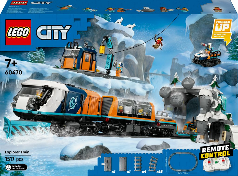 Product Image for LEGO City Polarutforskarnas arktiska expresståg 60470