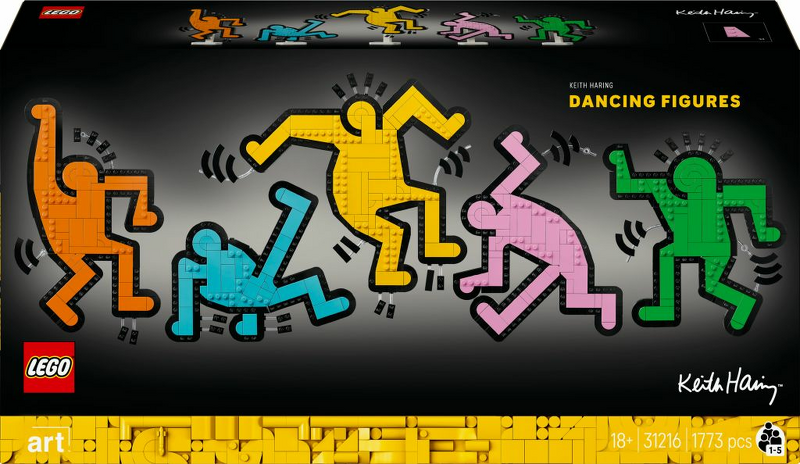 Product Image for LEGO ART Keith Haring – Dansande figurer 31216