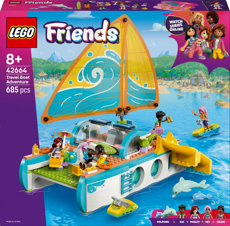 Product Image for LEGO Friends Båtäventyr 42664