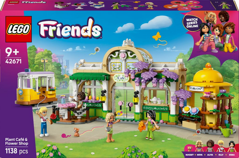 Product Image for LEGO Friends Växtkafé & blomsteraffär 42671