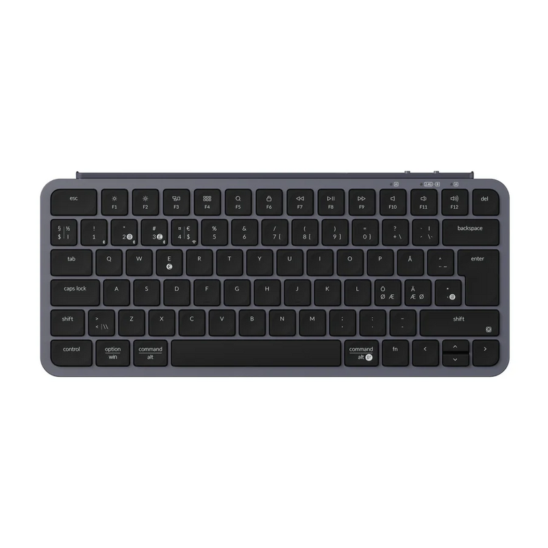 Product Image for Keychron B1 Pro Ultra-Slim Wireless Keyboard Tri-Mode Space Grey