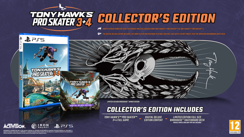Product Image for Tony Hawk s Pro Skater 3 + 4 - Collectors Edition