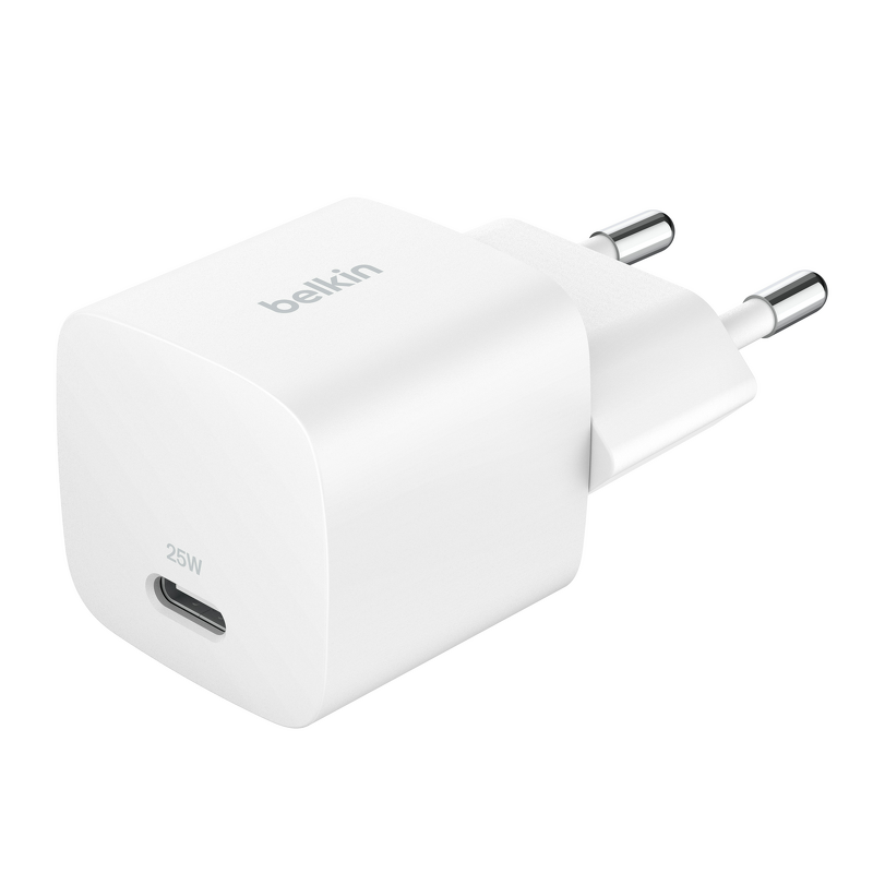 Product Image for Belkin BoostCharge kompakt väggladdare USB-C / 25W - Vit