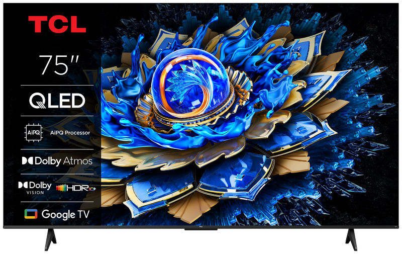 Product Image for TCL 75'' 75T69C / 4K / QLED / 60 Hz / Google TV