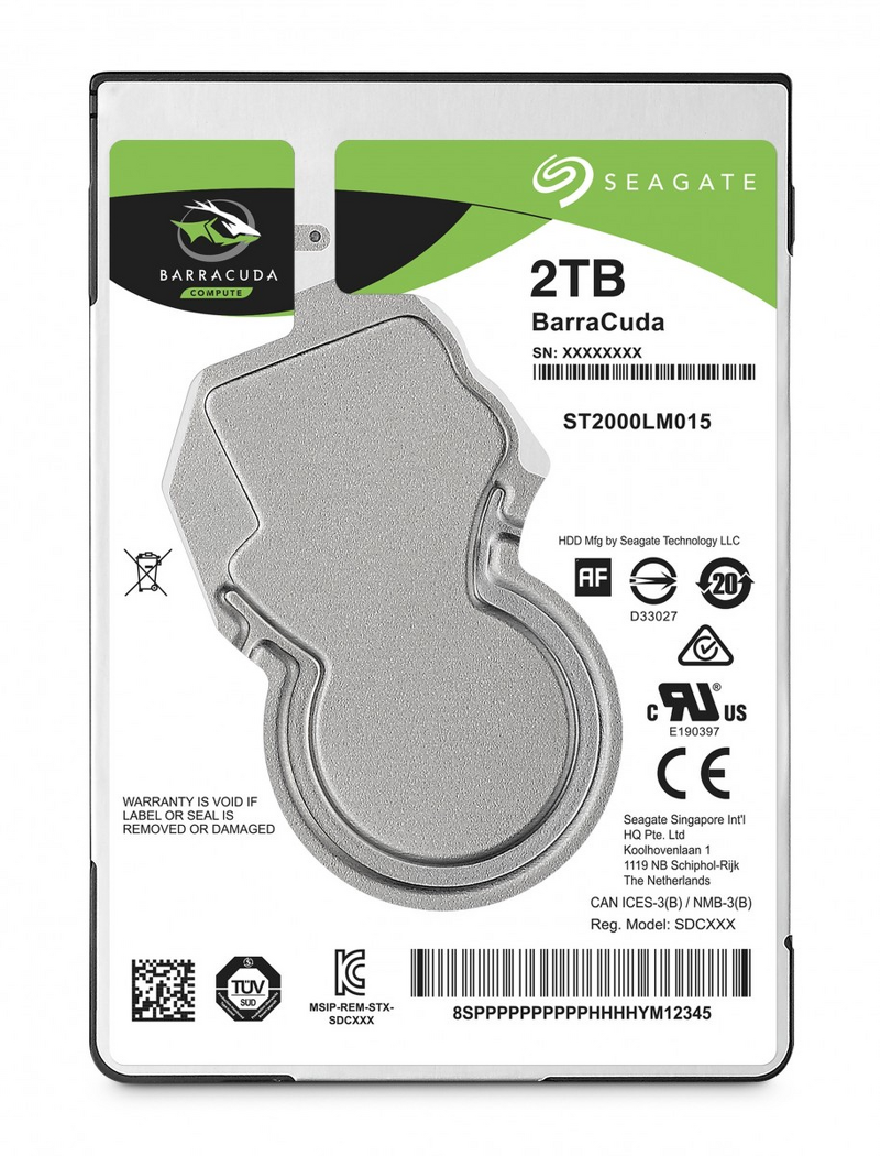 Product Image for Seagate Barracuda 2TB SATA 2.5 5400rpm / 128Mb (ST2000LM015)