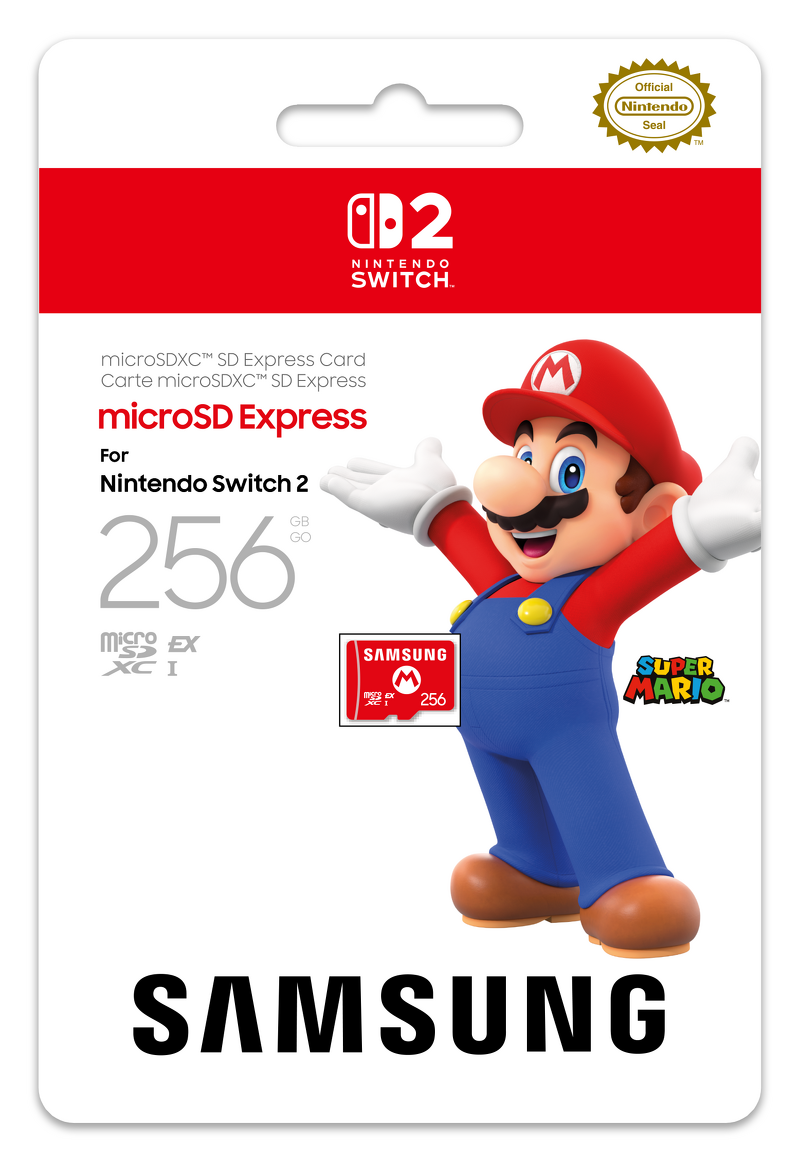 Product Image for Samsung Nintendo Switch 2 microSD - 256GB
