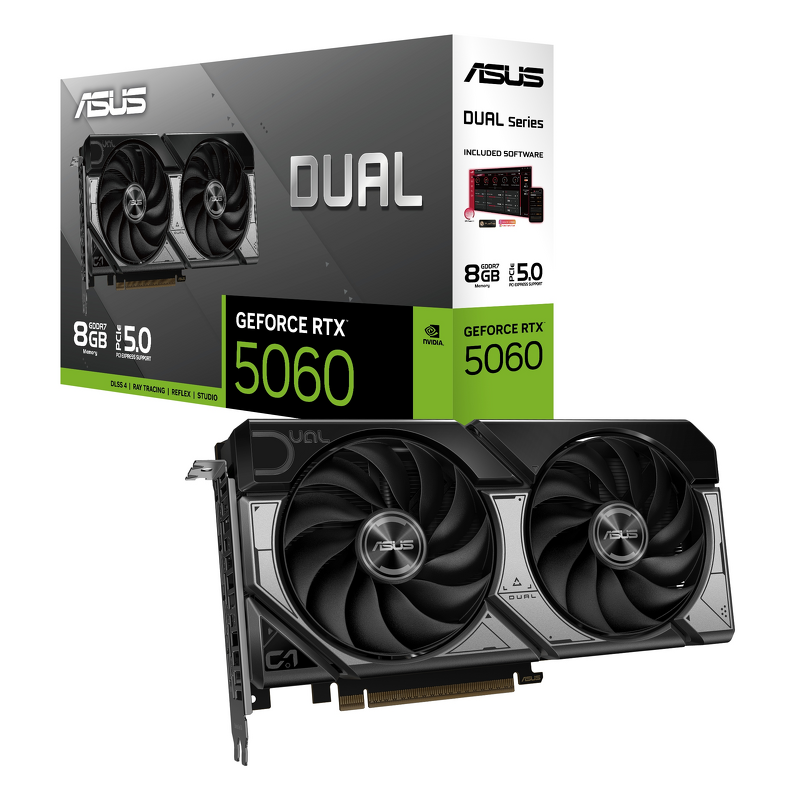 Product Image for ASUS Dual GeForce RTX 5060 8GB