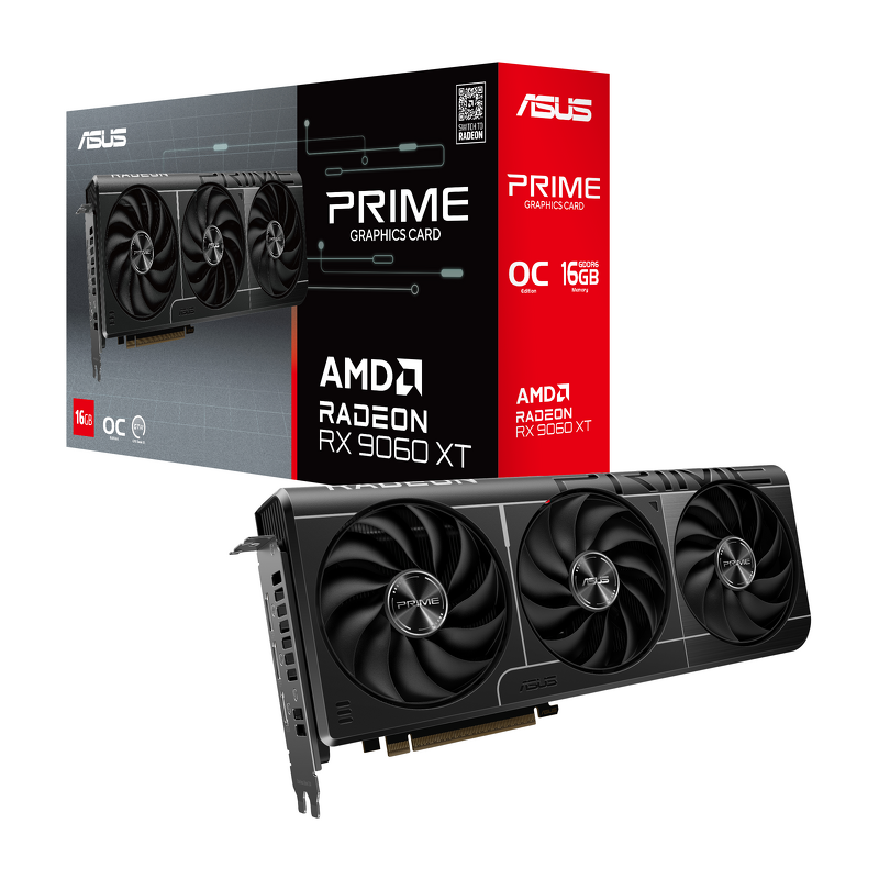 Product Image for ASUS Prime Radeon RX 9060 XT OC Edition 16GB