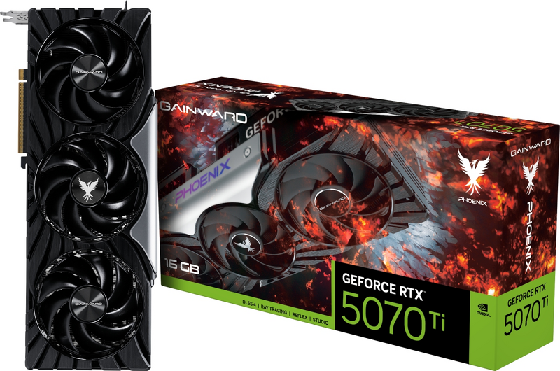 Product Image for Gainward GeForce RTX 5070Ti Phoenix V1 16GB