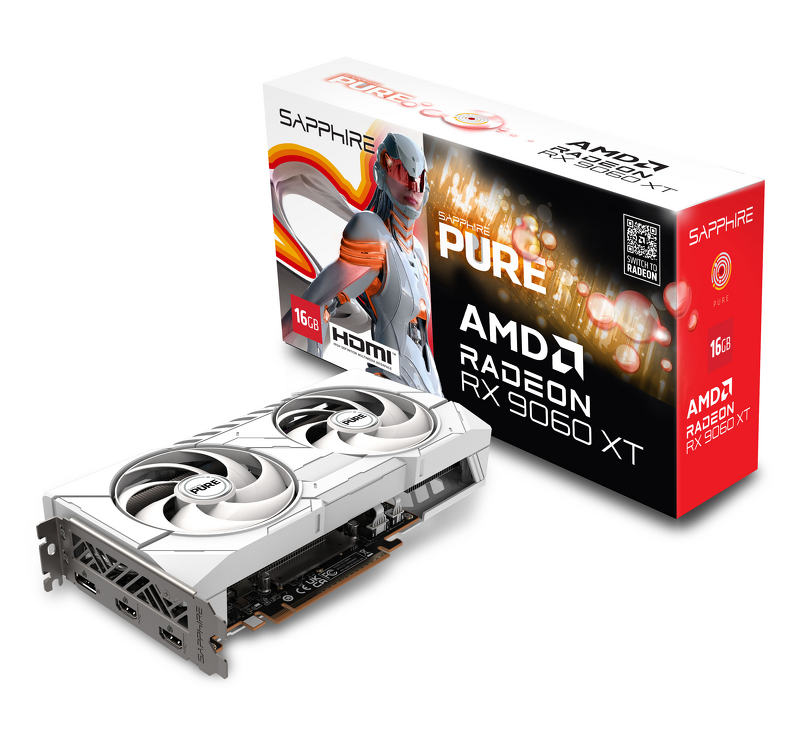 Product Image for Sapphire Pure RX 9060 XT Gaming OC