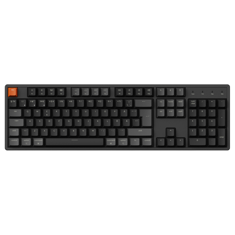 Product Image for Keychron K10v2 RGB Aluminium Hot Swap QMK Keychron Super Red