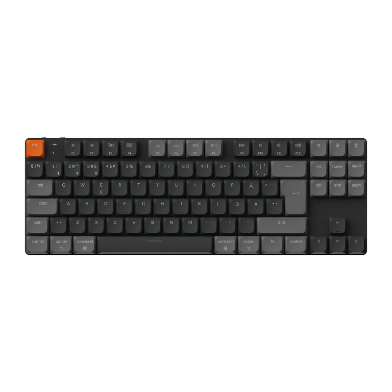 Product Image for Keychron K1v6 RGB Aluminium Hot Swap QMK Keychron Low Profile 2.0 Brown