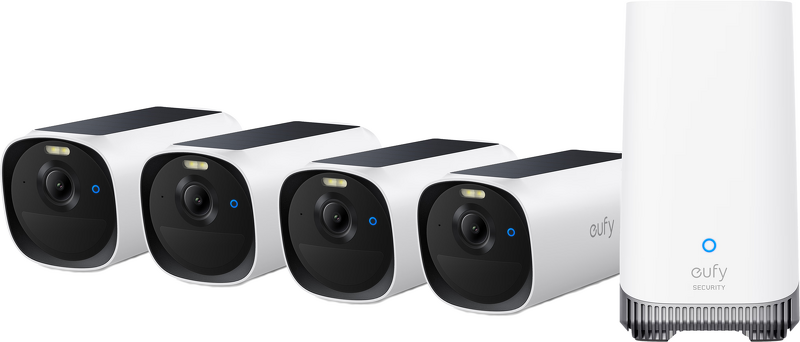 Product Image for eufyCam E40 4-Cam Kit (HomeBase S380)