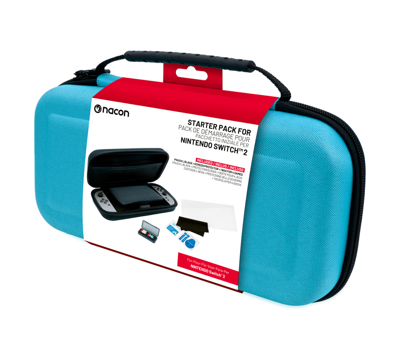 Product Image for Nacon Switch 2 Pack - Case + Screen protector - Blå