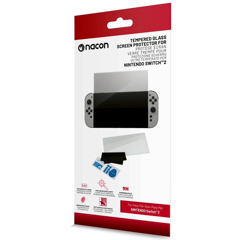 Product Image for Nacon Switch 2 Tempered Glass