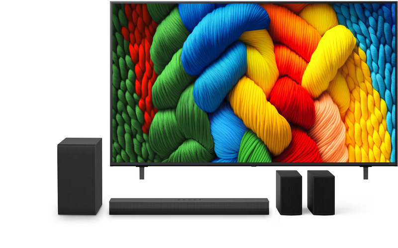 Product Image for LG 65'' 65NANO80A6B + LG Soundbar NS40TR