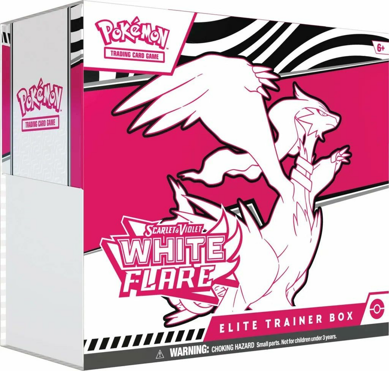 Product Image for Pokemon Scarlet & Violet 10.5: White Flare Reshiram Elite Trainer Box