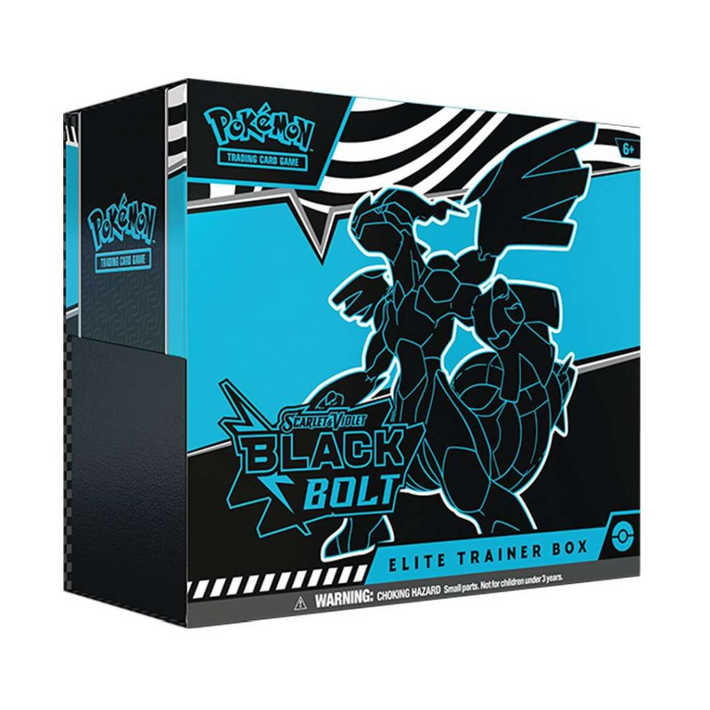 Product Image for Pokemon Scarlet & Violet 10.5: Black Bolt Zekrom Elite Trainer Box