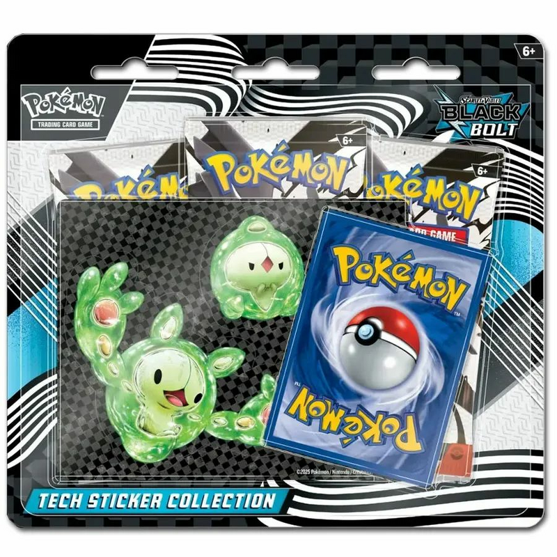 Product Image for Pokemon Scarlet & Violet 10.5: Black Bolt Tech Sticker Collection