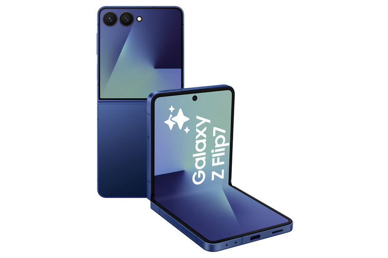 Product Image for Samsung Galaxy Z Flip7 512GB - Blue Shadow