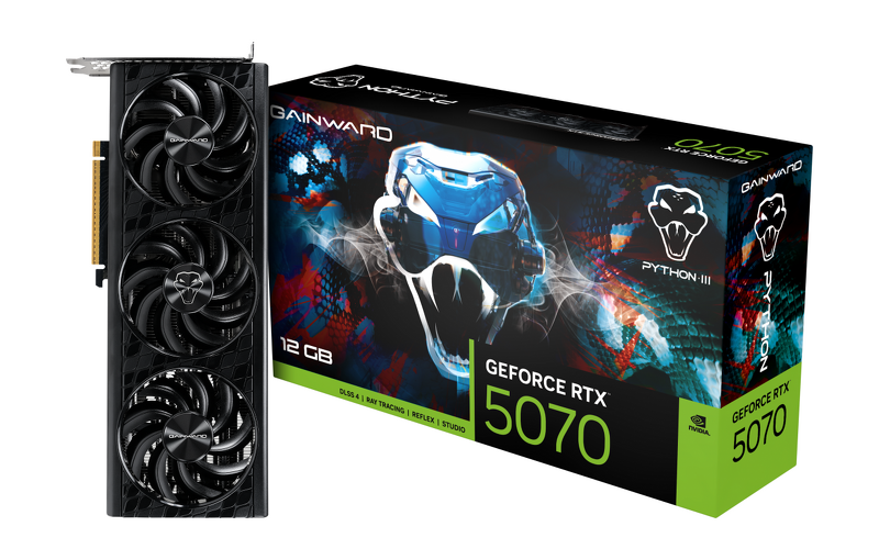 Product Image for Gainward GeForce RTX 5070 Python III 12GB