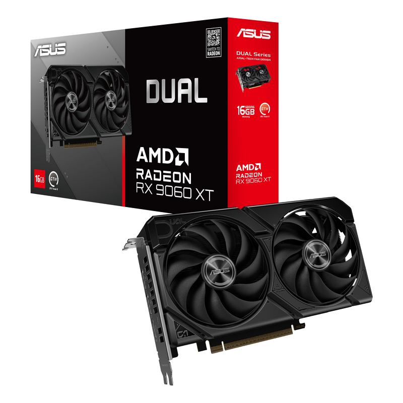 Product Image for ASUS Dual Radeon RX 9060 XT 16GB