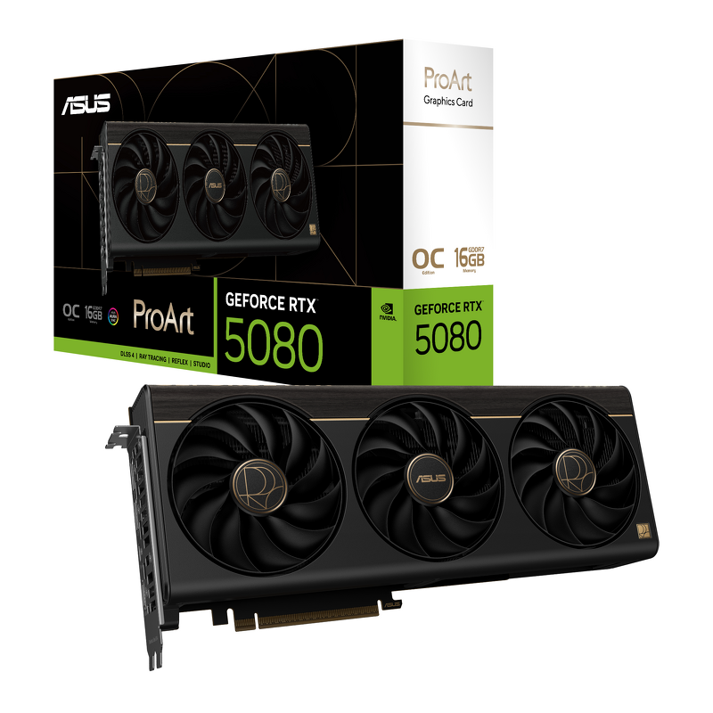 Product Image for ASUS ProArt GeForce RTX 5080 16GB OC Edition