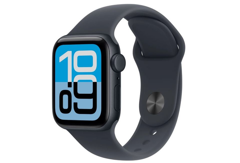 Product Image for Apple Watch SE 3 GPS + Cellular 40mm Midnight Aluminium Case med Midnight Sport Band - S/M