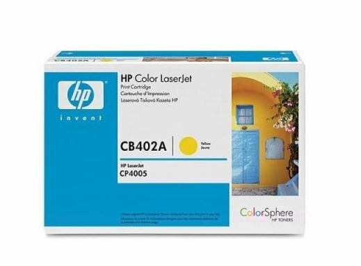 HP Toner CB402A Gul