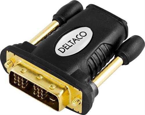 Deltaco HDMI-adapter, HDMI hona till DVI-D hane