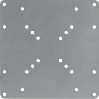 Product Image for Deltaco Adapterplatta till Väggfäste - Silver